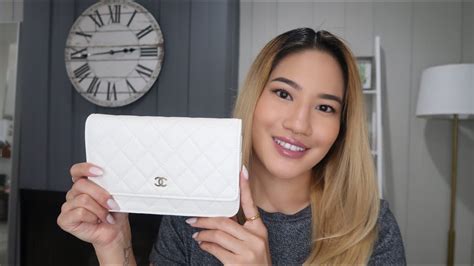 chanel wallet on chain unboxing.